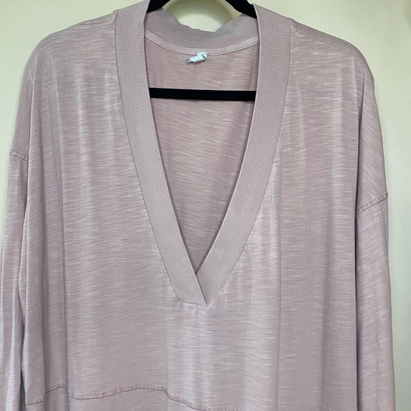 Free People Soft Blush V-Neck Relaxed Jumpsuit - Picture 5 of 10